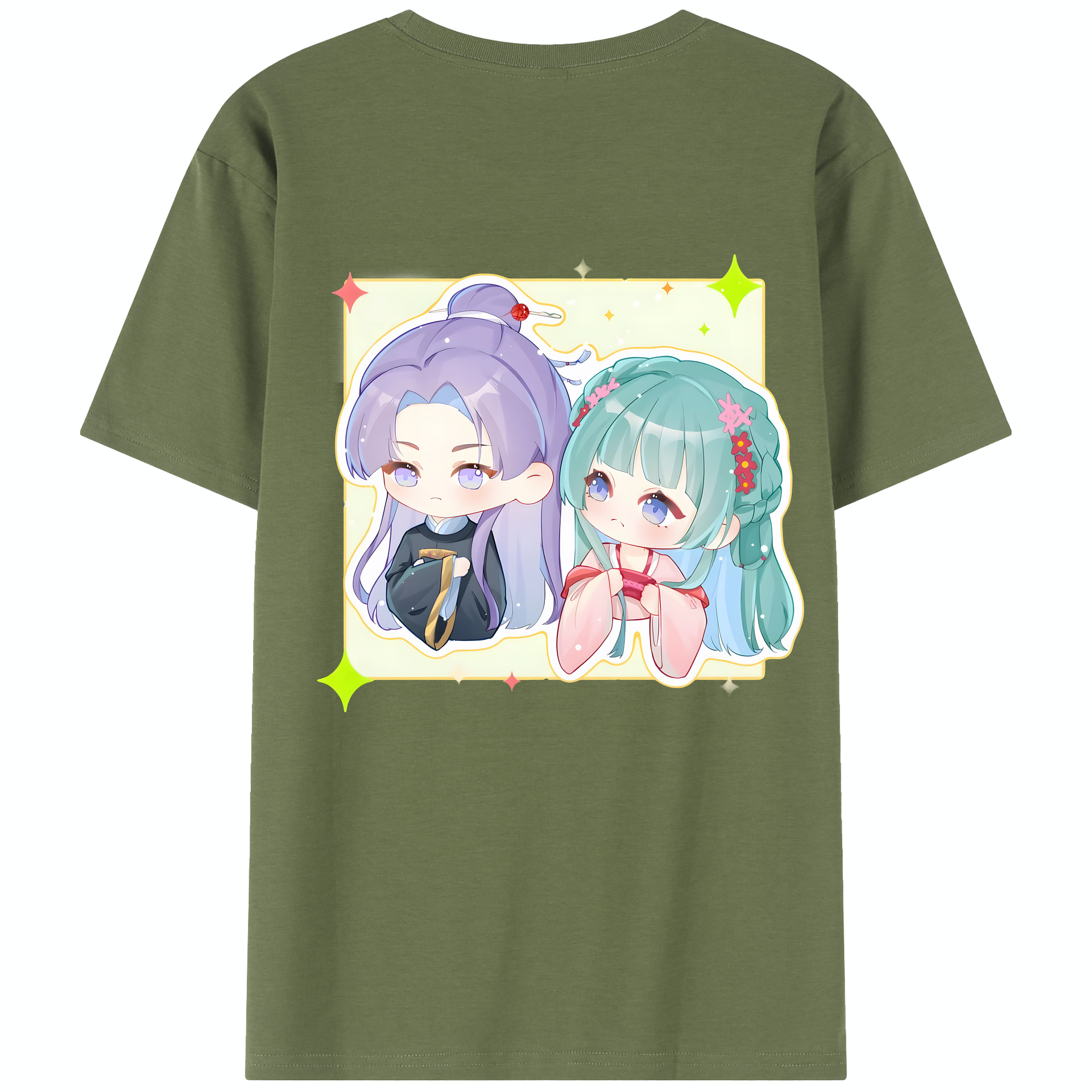 （画像用） 薬屋のひとりごと The Apothecary Diaries 綿100％半袖Tシャツ（背面プリント）
